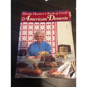 Maida Heatter's Book of Great American Desserts - Hardcover - GOOD